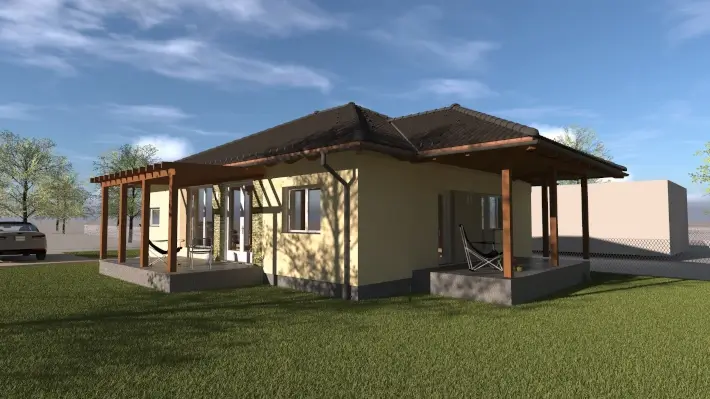 Új családi ház gyorsan és gazdaságosan 5 Új családi ház GABI104_